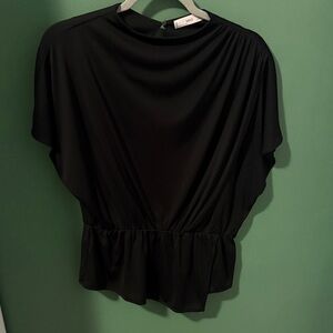 Mango Elegant Black Blouse